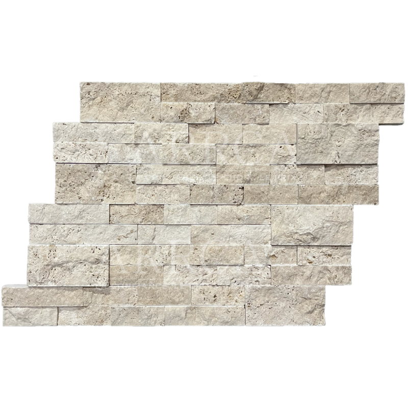 ROYAL Beige nuancé, Parement en Travertin