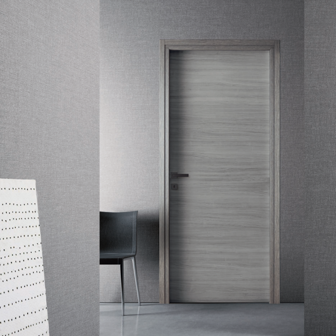 SKALA Gris Foncé, Porte intérieur, Battante réversible