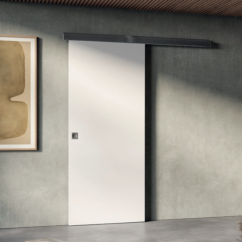 ACCESS Latte, Porte intérieur coulissante, en applique