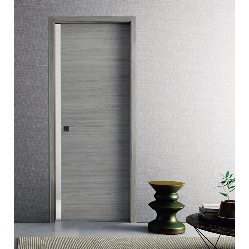 SKALA Gris Foncé, Porte intérieur coulissante, à gallandage