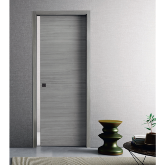 SKALA Gris Foncé, Porte intérieur coulissante, à gallandage