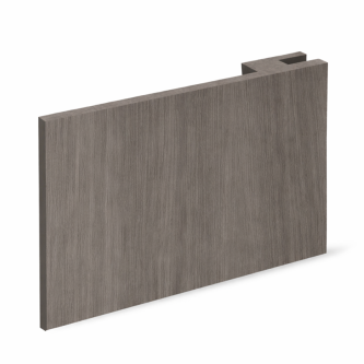 KIT Enlargisseur Gris foncé de cloison pour porte intérieur