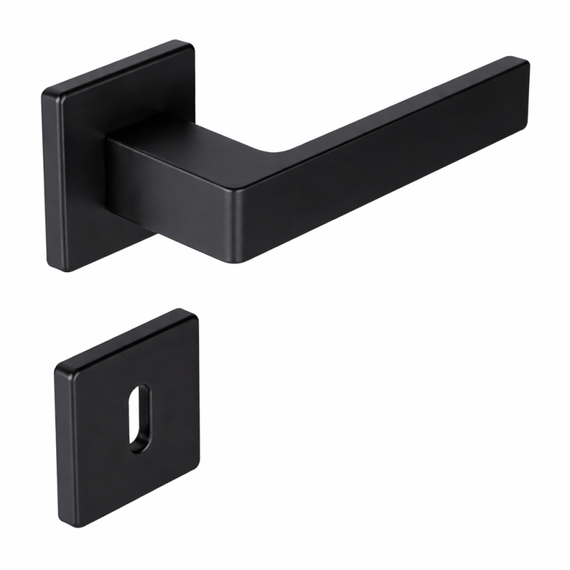 SHELEBY Noir mat, Poignée porte intérieure