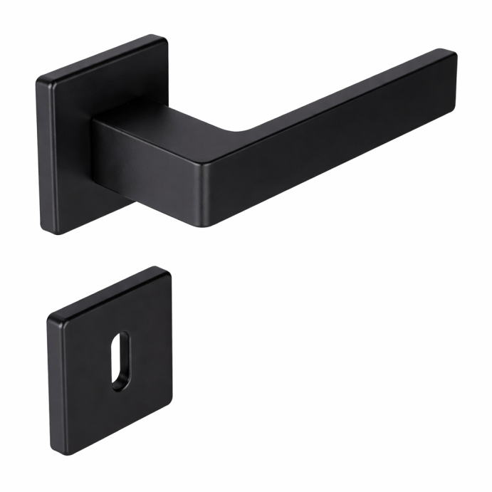 SHELEBY Noir mat, Poignée porte intérieure