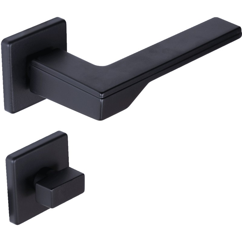 TIFFANIS Noir mat, Poignée porte intérieure