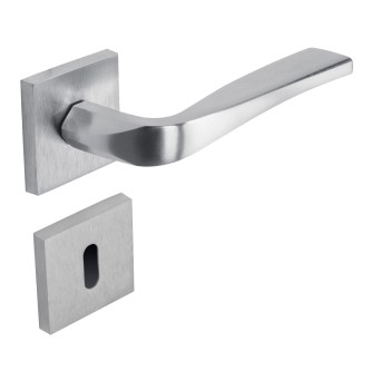 SERY Chromé satiné, Poignée porte intérieure