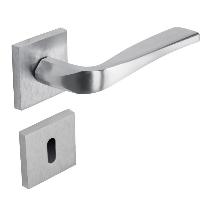 SERY Chromé satiné, Poignée porte intérieure