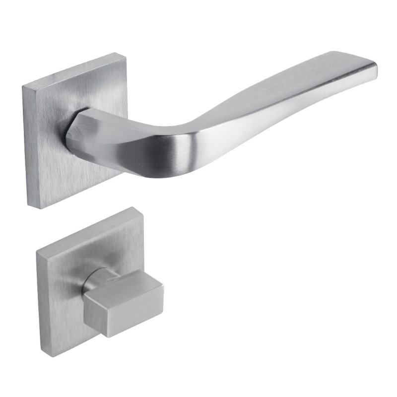 SERY Chromé satiné, Poignée porte intérieure