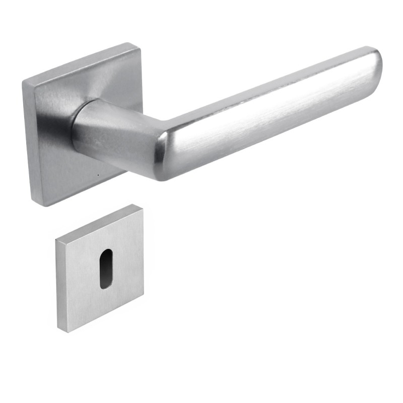 ALICE Chromé satiné, Poignée porte intérieure