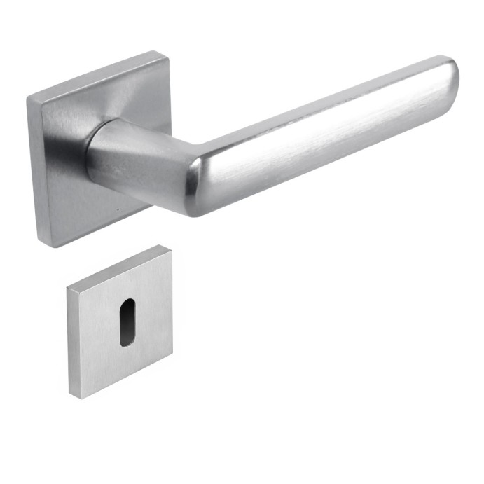 ALICE Chromé satiné, Poignée porte intérieure