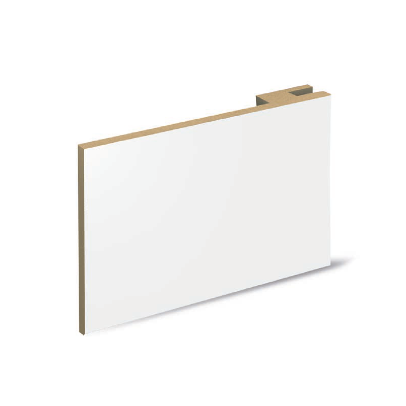 KIT Elargisseur Blanc lisse de cloison pour porte intérieur