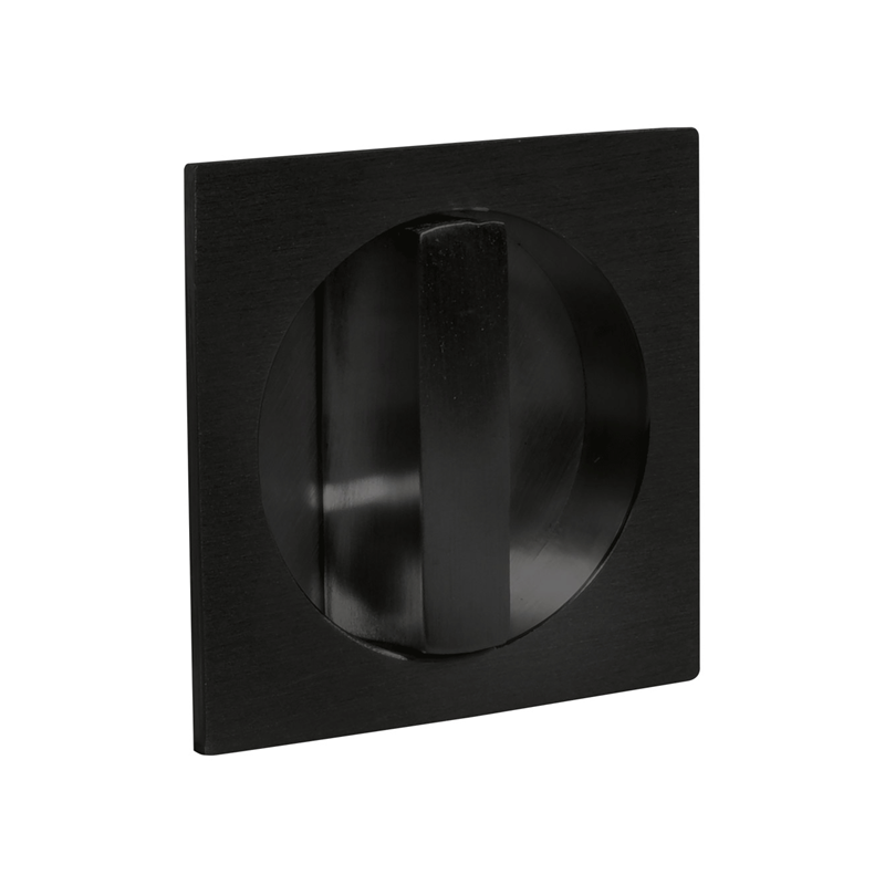 COQUILLE Noir mat, Poignée porte coulissante