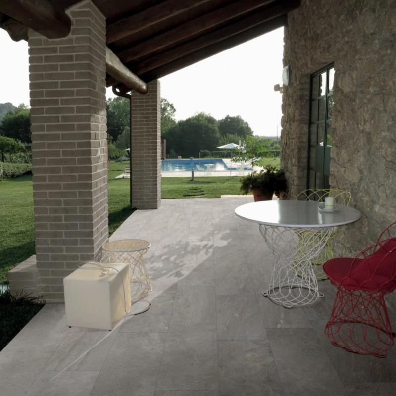 DALLE ASPEN Grigio, Carrelage extérieur 2 cm