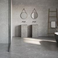 ARAN Dark Grey, Carrelage mural