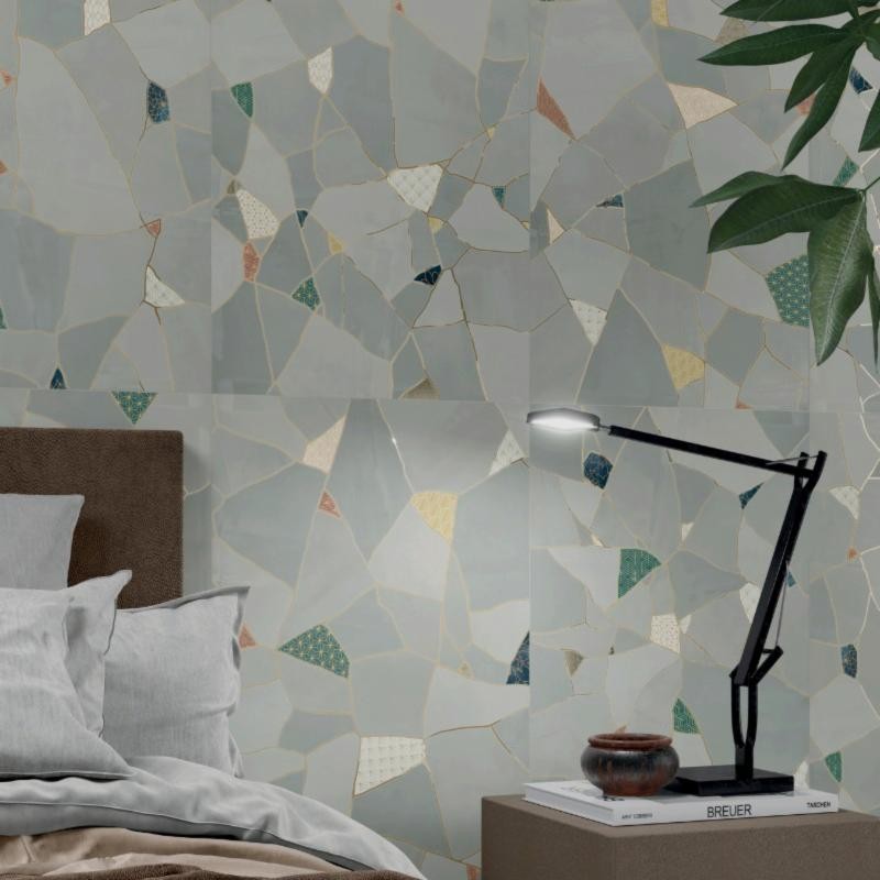 KINTSUGI, Carrelage intérieur