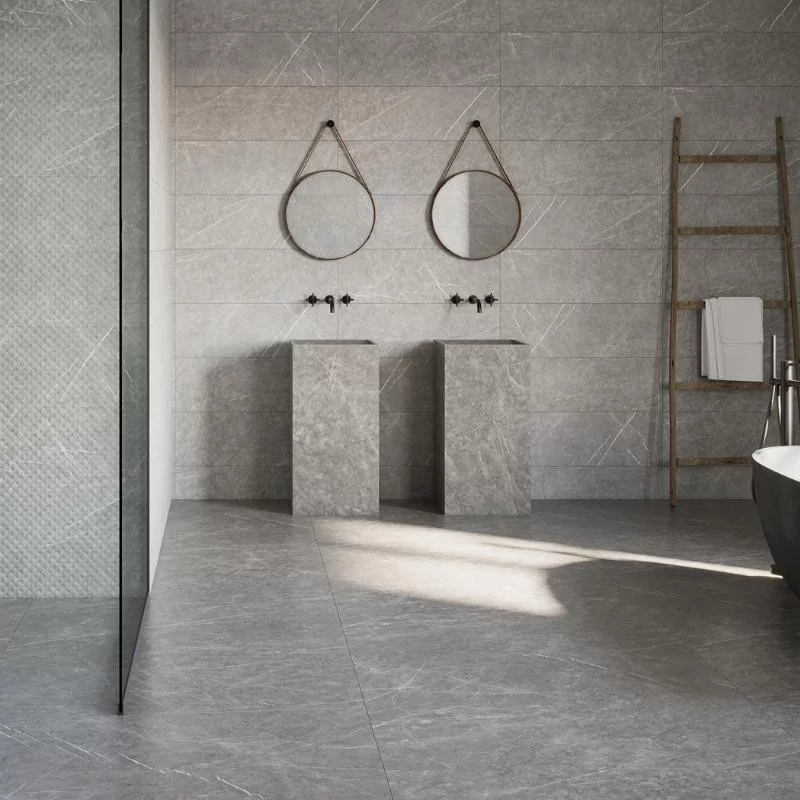 ARAN Grey, Carrelage mural