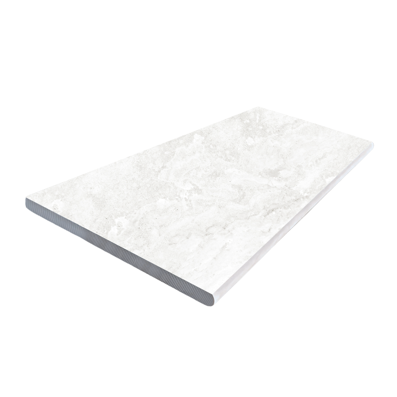 TRAVERTINO Rustic White, Margelle de piscine 30x60 et 60x60