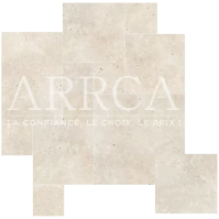 PRESTIGE Beige clair, Carrelage Travertin Opus, épaisseur 1.2 cm