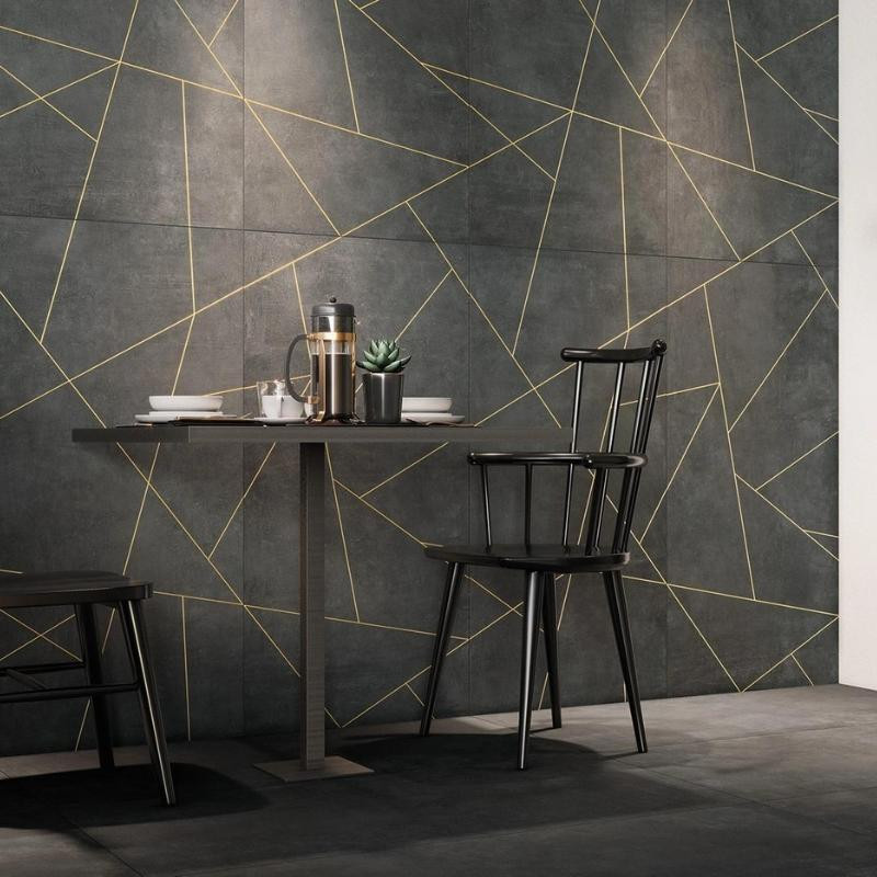 DECO ART GOLD LINE Ardesia, Carrelage mural