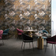 DECO ART Golden Leaves, Carrelage mural