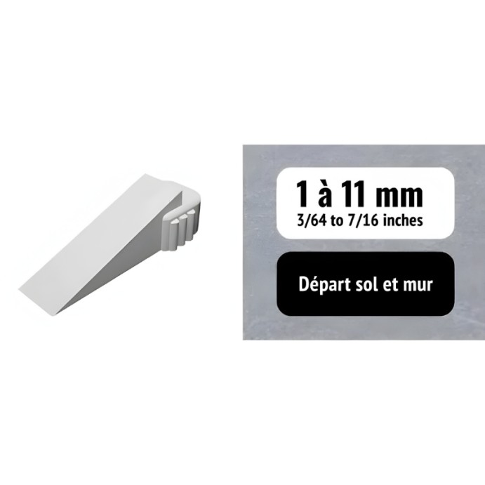 PAVILIFT, Cale d'ajustement biseautée 1 à 11 mm