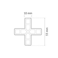 PAVILIFT, Croisillon de carreleur 10 mm / Croix