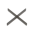 PAVILIFT, Croisillon de carreleur 1 mm / Croix