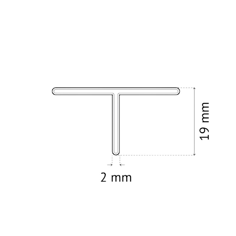 PAVILIFT, Croisillon de carreleur 2 mm / Té