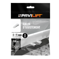 PAVILIFT, Cale d'ajustement biseautée 1 à 11 mm