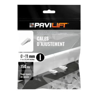 PAVILIFT, Cale d'ajustement biseautée 1 à 11 mm