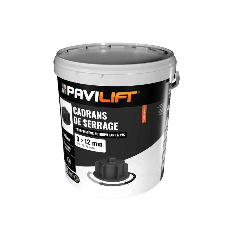 PAVILIFT, Cadran de serrage pour croisillon autonivelant