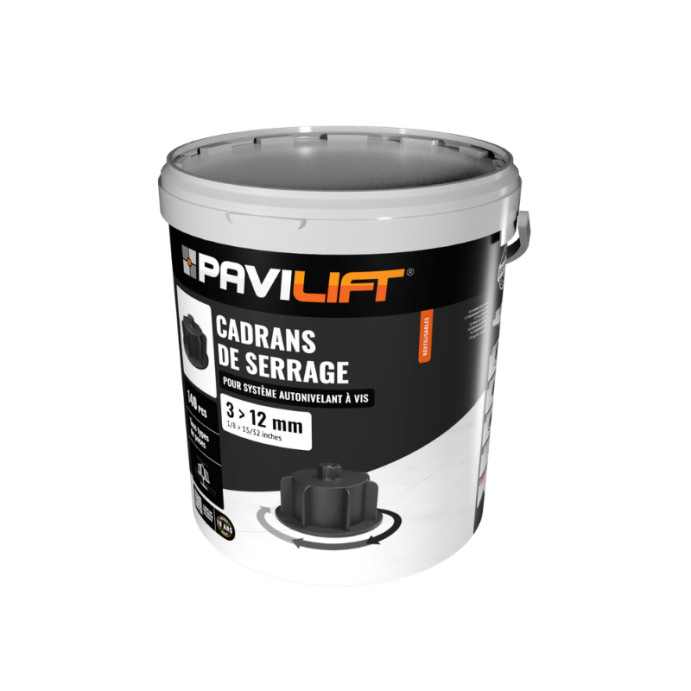 PAVILIFT, Cadran de serrage pour croisillon autonivelant