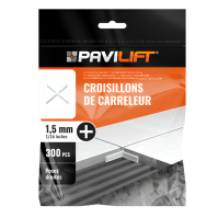 PAVILIFT, Croisillon de carreleur 1,5 mm / Croix