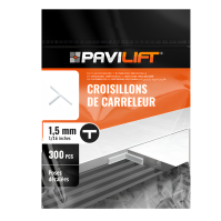 PAVILIFT, Croisillon de carreleur 1,5 mm / Té