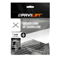 PAVILIFT, Croisillon de carreleur 1 mm / Croix