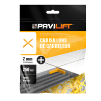 PAVILIFT, Croisillon de carreleur 2 mm / Croix