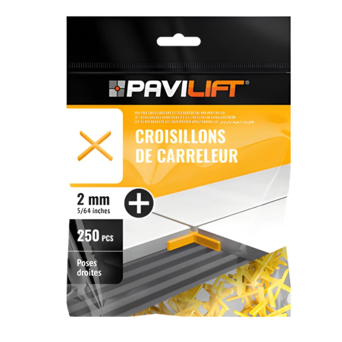 PAVILIFT, Croisillon de carreleur 2 mm / Croix
