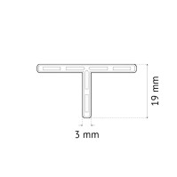 PAVILIFT, Croisillon de carreleur 3 mm / Té