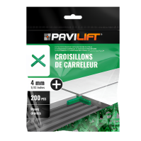 PAVILIFT, Croisillon de carreleur 4 mm / Croix