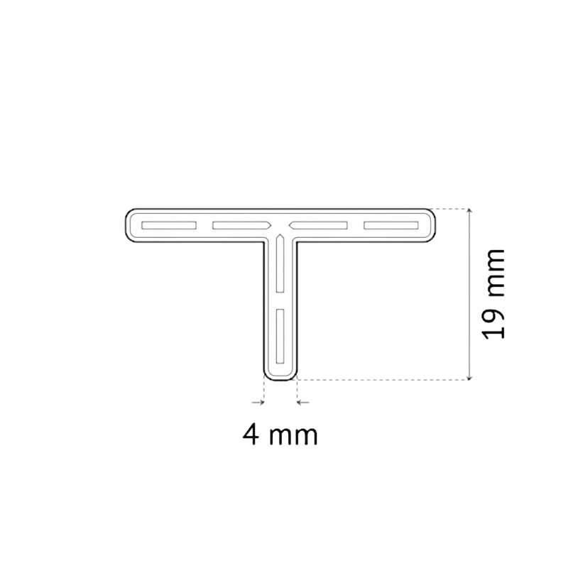 PAVILIFT, Croisillon de carreleur 4 mm / Té