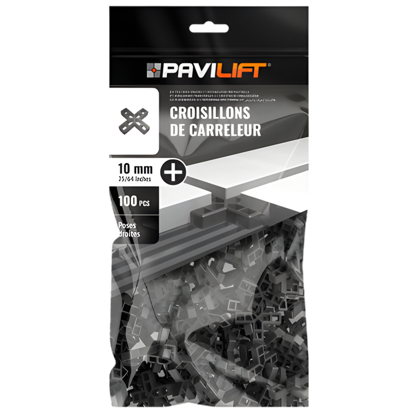 PAVILIFT, Croisillon de carreleur 10 mm / Croix