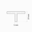 PAVILIFT, Croisillon de carreleur 5 mm / Té