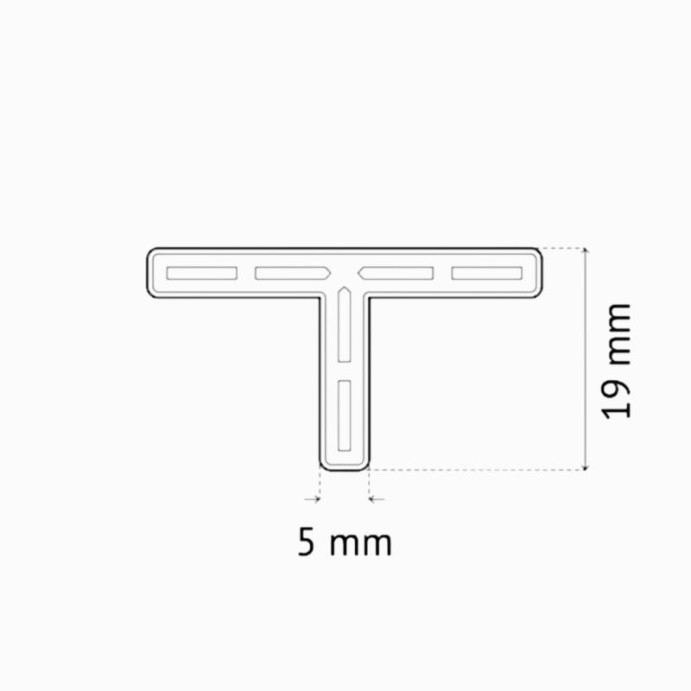 PAVILIFT, Croisillon de carreleur 5 mm / Té