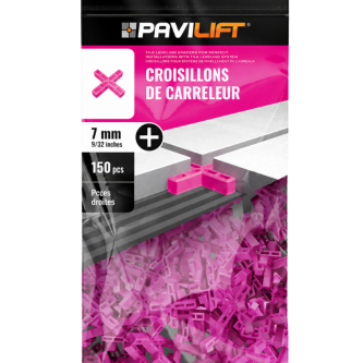 PAVILIFT, Croisillon de carreleur 7 mm / Croix