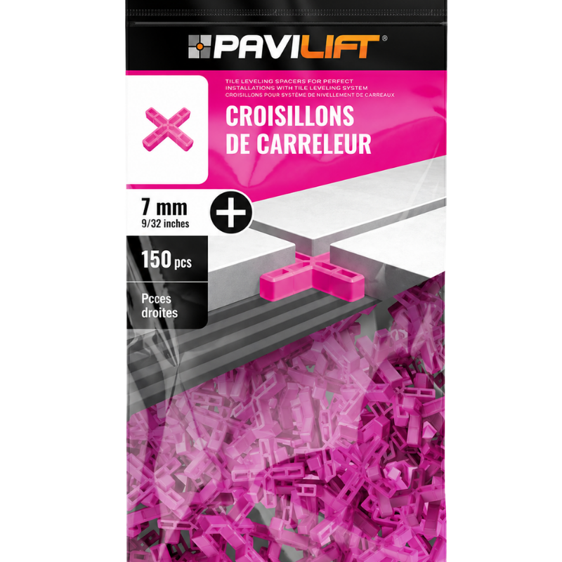 PAVILIFT, Croisillon de carreleur 7 mm / Croix