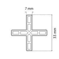 PAVILIFT, Croisillon de carreleur 7 mm / Croix