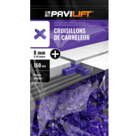 PAVILIFT, Croisillon de carreleur 8 mm / Croix