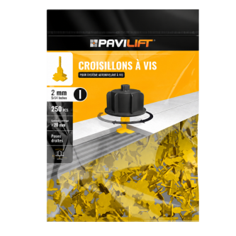 PAVILIFT, Croisillon autonivelant à vis 2 mm / Barre