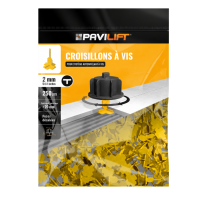 PAVILIFT, Croisillon autonivelant à vis 2 mm / Té