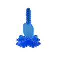 PAVILIFT, Croisillon autonivelant à vis 3 mm / Croix